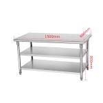 Work Table Supplier - Commercial Stainless Steel Hotel Restaurant