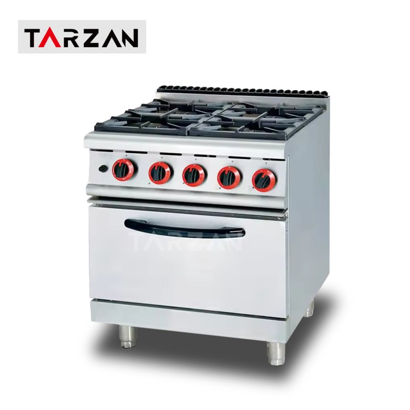 Gas Cooker Factory - High Quality 304 Stainless 6-burner