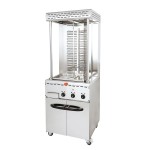 Shawarma Machine Manufacturer - Stainless Steel Gas Automatic Stand