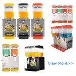 Beverage Dispenser Supplier - 110V Commercial Cold Hot 3 Tanks