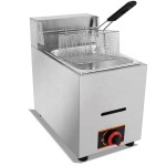 Deep Fryer Factory - Stainless Steel Gas Fries Double Tank