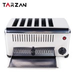 Electric Toaster Supplier - Restaurant Breakfast 6 Slices Stainless