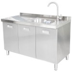 Stainless Steel Cabinet Factory - Factory Cheap Price Single Sink