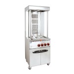 Shawarma Machine Manufacturer - Stainless Steel Gas Automatic Stand