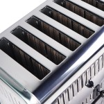 Electric Toaster Supplier - Restaurant Breakfast 6 Slices Stainless