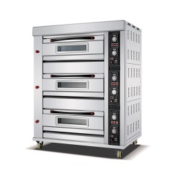 Gas Oven Supplier - High Quality 3 Deck 6 Trays Bakery