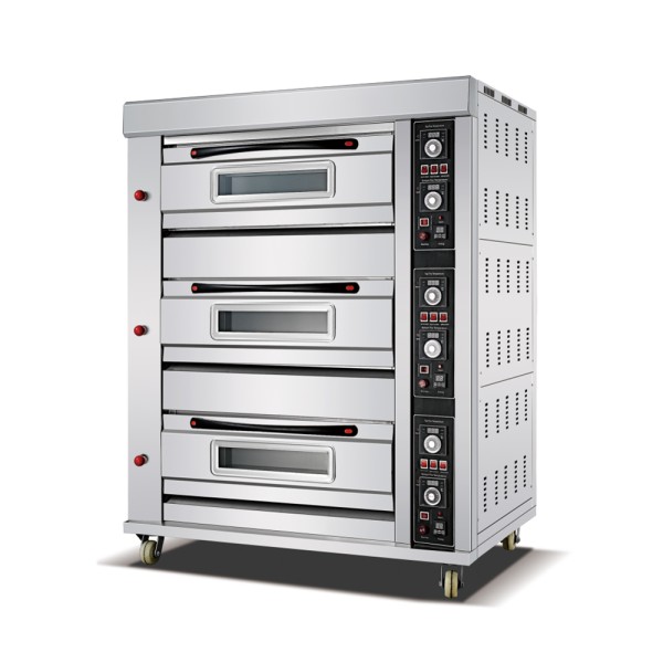 Gas Oven Supplier - High Quality 3 Deck 6 Trays Bakery