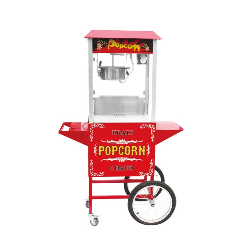 Popcorn Machine Factory - On Sale Commercial With Wheel Mobile