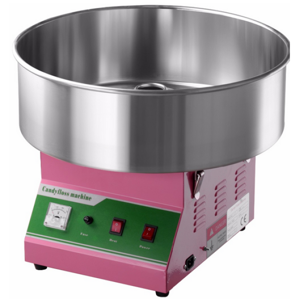 Candy Floss Machine Supplier - TARZAN Factory Large Stainless Pink