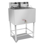 Deep Fryer Factory - Stainless Steel Gas Fries Double Tank