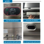 Electric Griddle Manufacturer - Restaurant BBQ Stainless Steel Flat