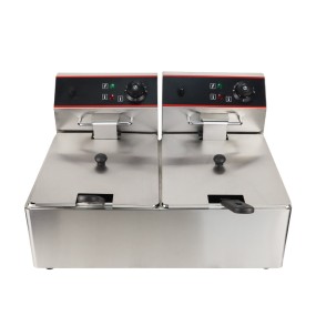 Deep Fryer Supplier - Best Selling 2 Tanks Electrica