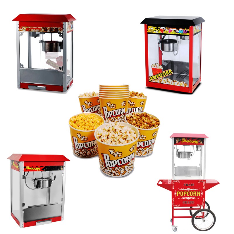 Popcorn Machine Manufacturer - TARZAN New Design Vending Electrical
