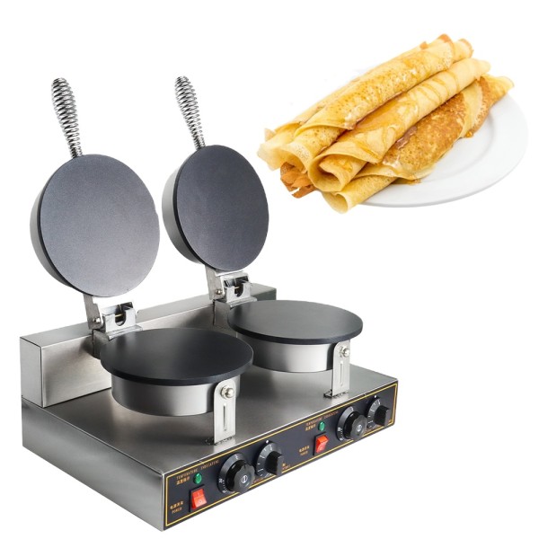 Waffle Maker Supplier - Strong Non-Stick Two Plates Ice Cream