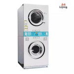 Stacked Laundry Machine Manufacturer - Coin Card Operated 12-25kg