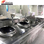 Cooking Island Factory - Commercial Stainless Steel Fast Food Setup