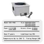 Concave Cooktop Manufacturer - Under Counter 5000W Ceramic Built in