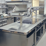 Cooking Island Factory - Commercial Stainless Steel Fast Food Setup