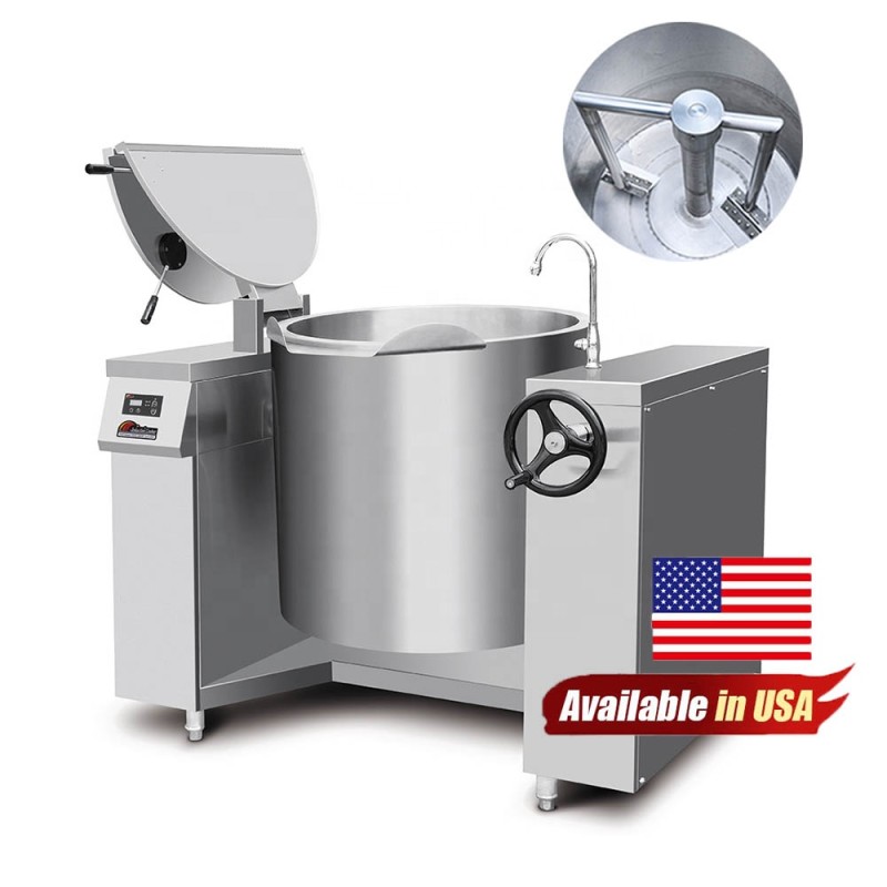 Cooking Pot Supplier - Industrial Caramel Syrup Jam Mixing Kettle