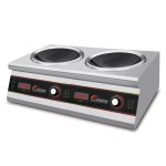Double Cooker Supplier - 5000W Double Concave Ceramic 2 Burner