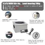 Concave Cooktop Manufacturer - Under Counter 5000W Ceramic Built in