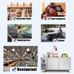 Bar Fridge Factory - Restaurant Commercial Glass Door Under Counter