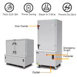 Rice Cooker Manufacturer - Industrial Stainless Steel 2*15KW Induction