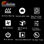 Hot Pot Hob Supplier - Restaurant Sink 800-3000 Watt Built-in