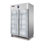 Beer Fridge Factory - Double Glass Door Vertical Display Freezers