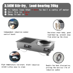 Built-in Cooktop Factory - 5000W Double Ceramic Hob Stove Electric