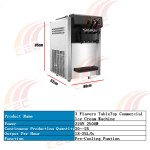 Soft Serve Manufacturer - Dondurma Yapma Makinesi Sorvete Gelado