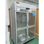 Beer Fridge Factory - Double Glass Door Vertical Display Freezers