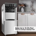 Gelato Maker Manufacturer - Glace Soft Ijs Machine Italienne