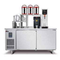 Milk Tea Refrigerator Factory - Commercial Under Counter Station Bar