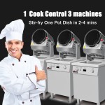Stir Fry Machine Factory - Automatic Kitchen Cooking Robot Rotating