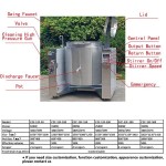 Boiling Pan Factory - Tilting 50-500 Liter Jam Sauce Mixer