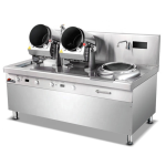 Cooking Robot Manufacturer - Restaurant Chef Auto Spinning Wok Biryani