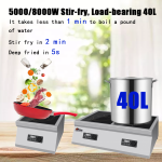 Double Cooktop Supplier - 5000W Stove Hob Professional 2 Burner