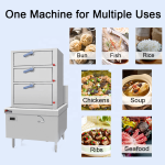 Seafood Steamer Manufacturer - Commercial 25KW Electric Stainless Steel