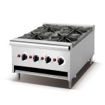 Gas Cooker Supplier - Commercial Stainless Steel 4 Burners Plate