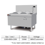 Rice Roll Machine Factory - Cheong Fun Noodles Stainless Steel Induction