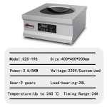 Induction Cooker Factory - Restaurant 3500-5000W Ceramic Hob Electric