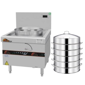 Dimsum Steamer Supplier - Commercial 15KW Dumpling Steam Bun