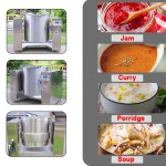 Jam Mixer Factory - 50-500L Turkish Delight Induction Boiler