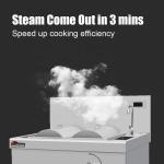 Rice Roll Machine Factory - Cheong Fun Noodles Stainless Steel Induction