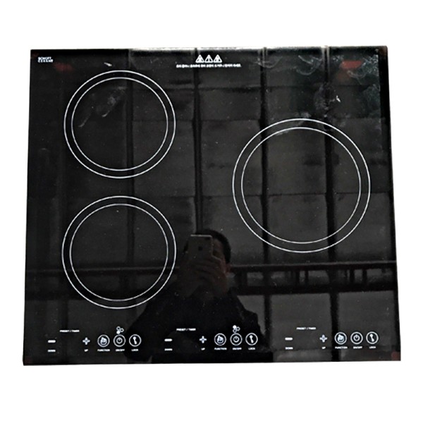 Induction Plate Supplier - Wholesale 3 Zone Ceramic Glass Parts