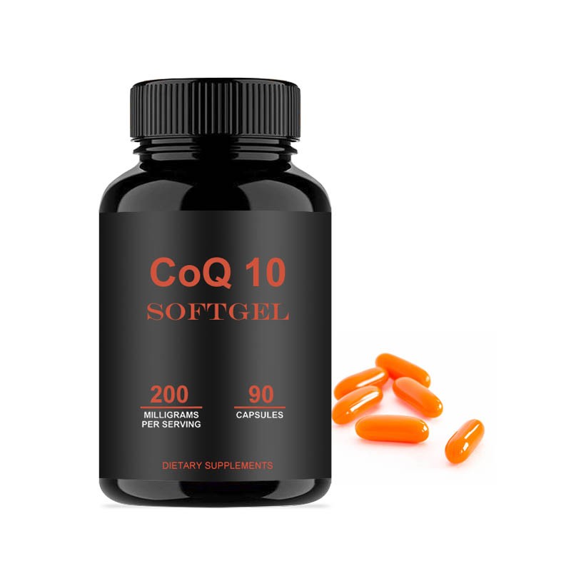 Coq10 Supplement 200mg Coq10 Coenzyme Q10 Softgels Capsule