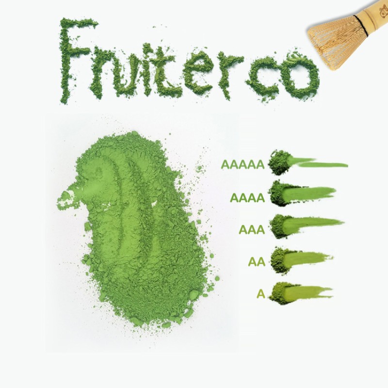 Fruiterco Organic Matcha Powder Private Label 100% Natural Pure Organic Green Tea Matcha Powder