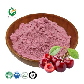 100% Pure Water Soluble Cherry Fruit Juice Powder Spray Dry Sour Cherry Tart Cherry Extract Powder