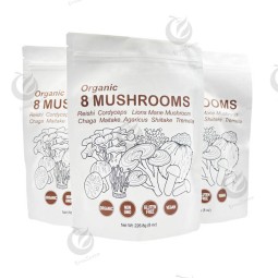 8 Mushrooms Cordyceps Reishi Lions Mane Mushroom Tremella Agaricus Maitake Shiitake Chaga Mushrooms Blend